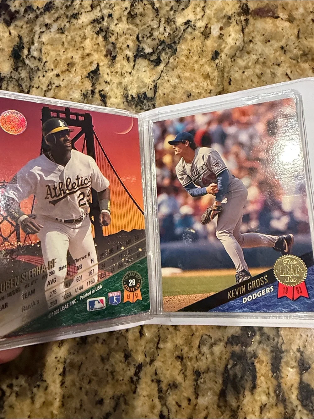 Book of 20 Baseball Cards